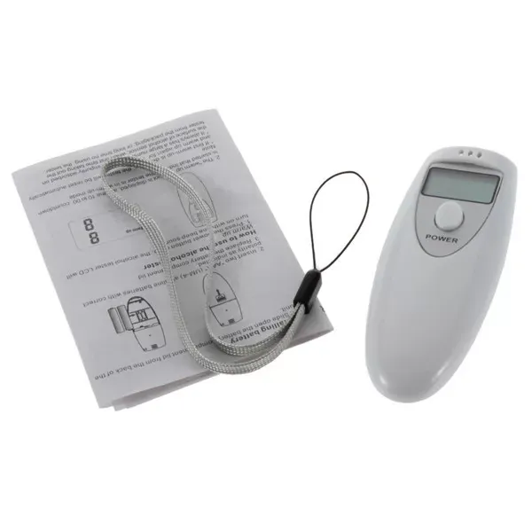 Portable Mini LCD Display Digital Alcohol Breath Tester Professional Breathalyzer Alcohol Meter Analyzer Detector