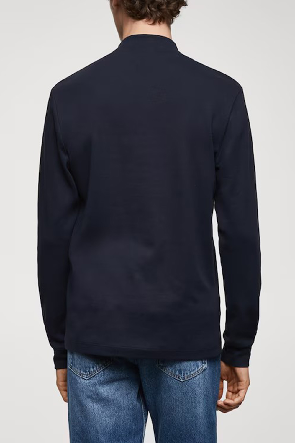 Perkins neck long-sleeved t-shirt