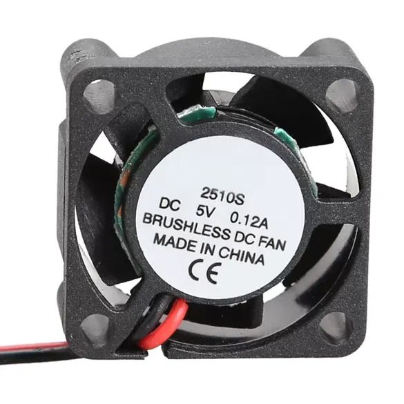 2510S 5V Cooler Brushless DC Fan 25*10mm Mini Cooling Radiator