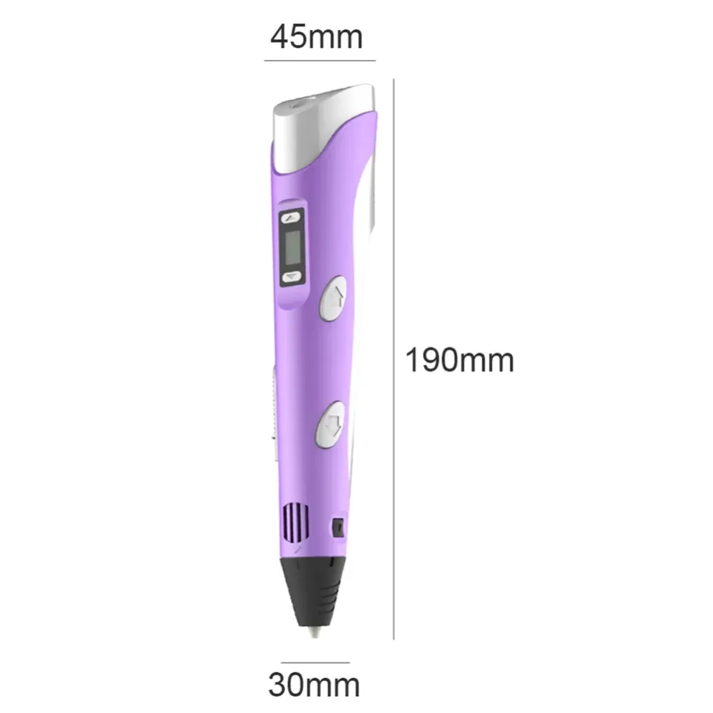 Children Educational Puzzle Toys DIY Gaffiti Painting Pen 3D 1.75mm ABS Printing Pen,the best gift for children