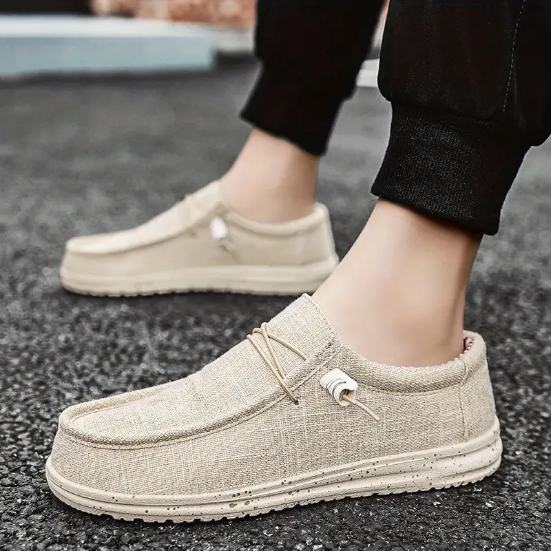 Mens Slip-On Loafers - Fashionable & Breathable, Non-Slip Sneakers - Ideal for Outdoor Wear