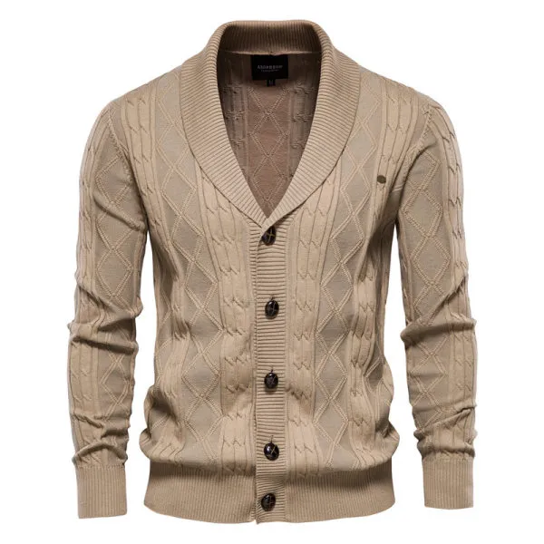 Men's Fashion Casual Thick Sweater Cardigan