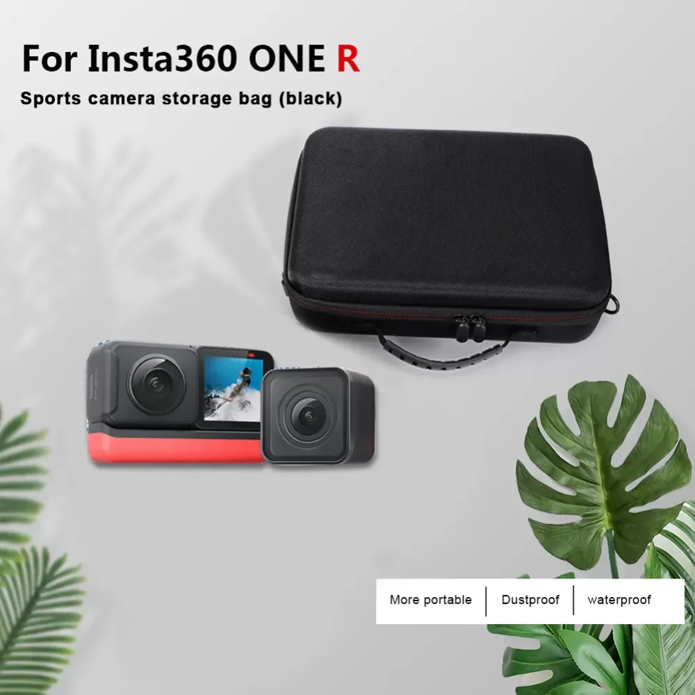 Sports Camera Storage Bag Large Set Bag With Shoulder Strap Action Camera GoPro mini storage bag FOR Insta360 One R Storage