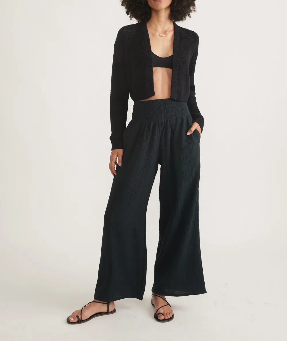 Sophia Double Cloth Palazzo Pant