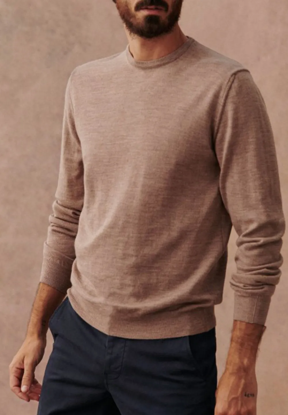 Nils Sweater-Beige