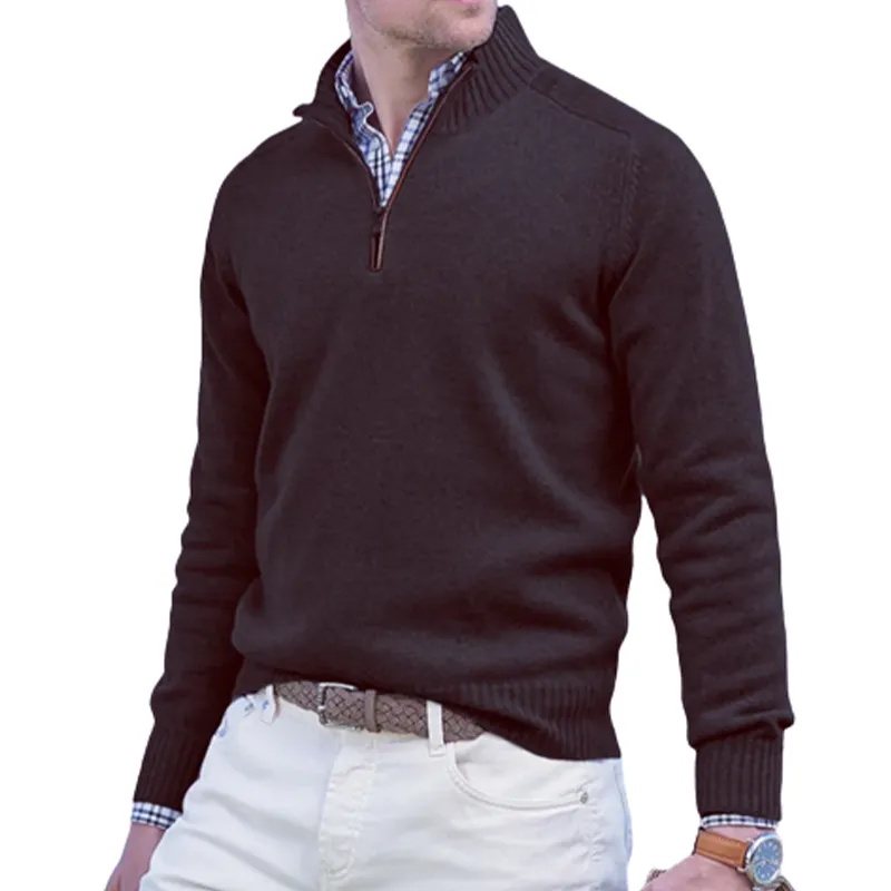 2023 Men's Quarter Zip Sweaters