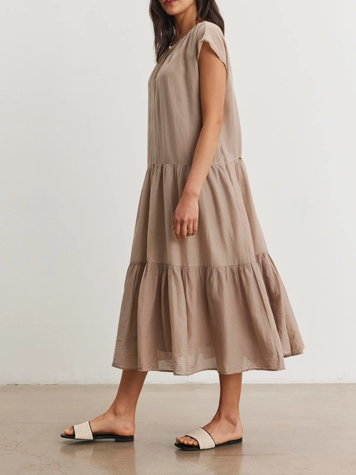 Ada V-neck Maxi Dress