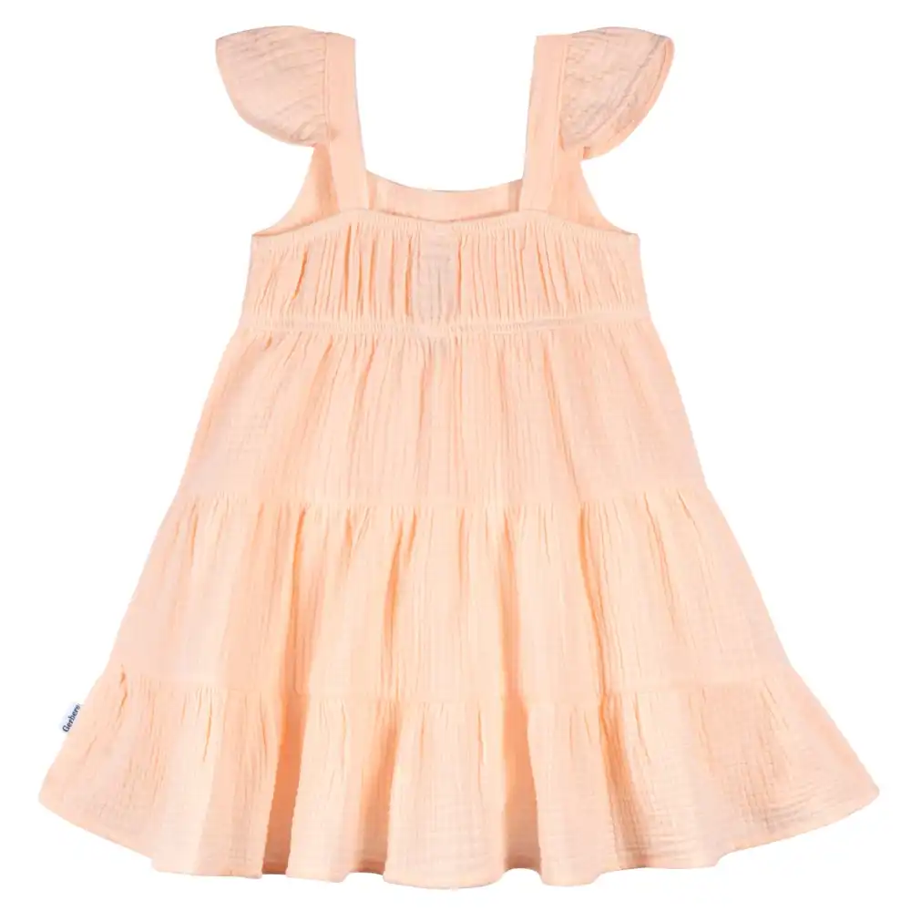 Toddler Girls Blush Tiered Dress