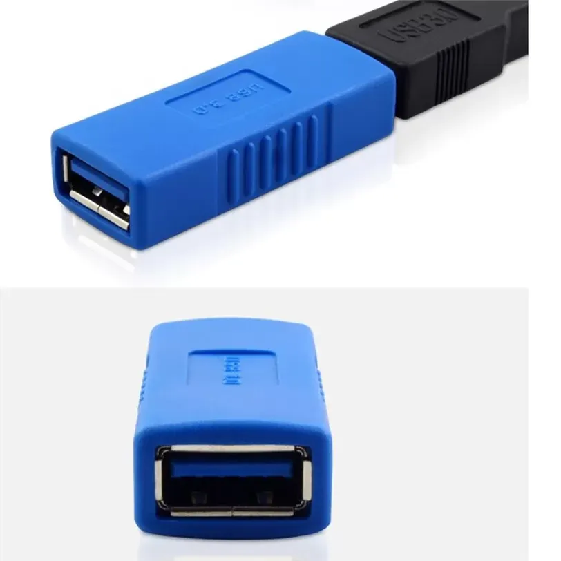 USB 3.0 Type A Female To Female Adapter Coupler Gender Changer Connector AF/AF