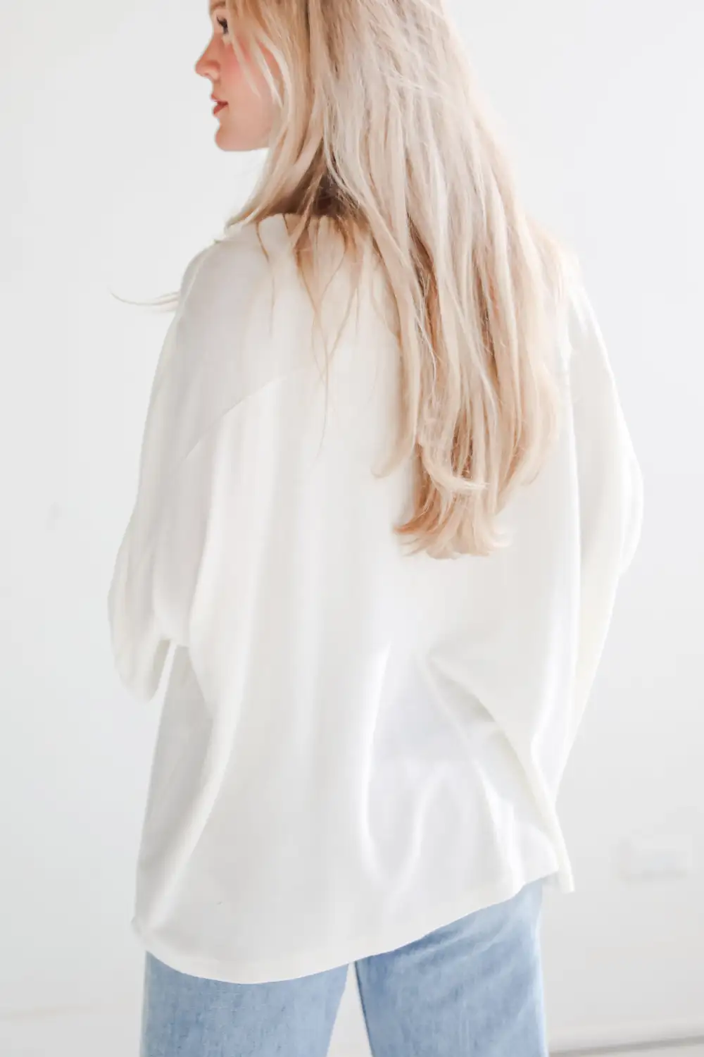 Winning Pick Oversized Soft Knit Top