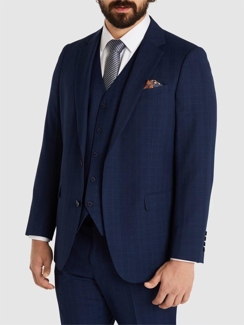 ROYAL SAYLOR CHECK SUIT JACKET