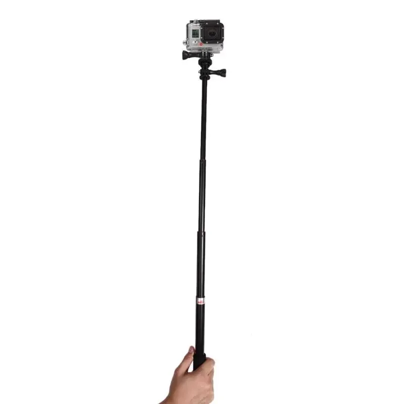 Waterproof Selfie Stick Telescoping Extendable Monopod Tripod Pole Handheld Camera Tripod Mount For GoPro Hero 5 4 3 3+ 2 SJACM