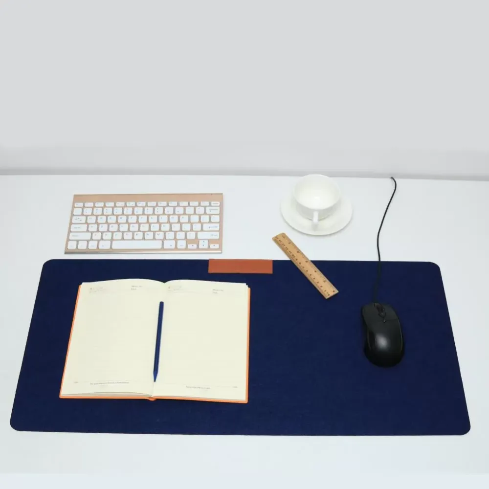 700*330mm Large Office Computer Desk Mat Modern Table Keyboard Mouse Pad Wool Felt Laptop Cushion Desk Mat Gamer Mousepad Mat