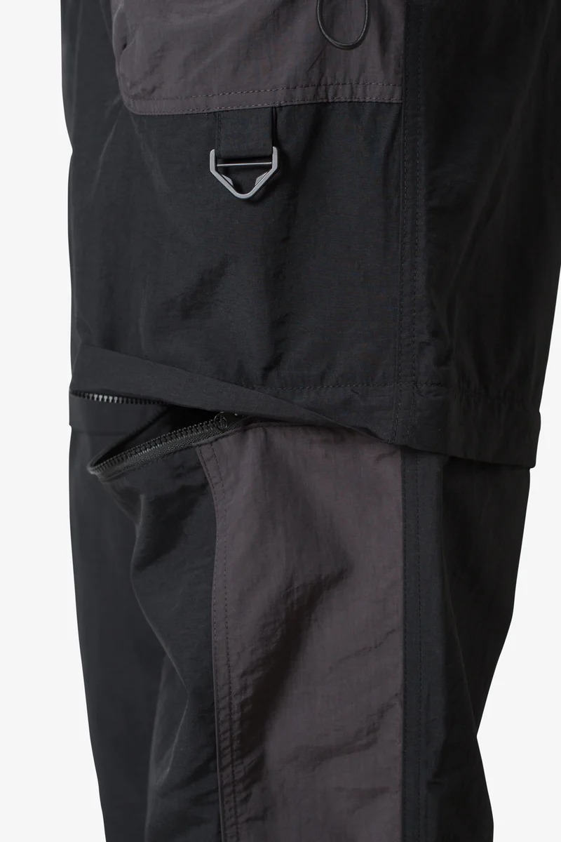 ACTIVE CONVERTIBLE BLACK JOGGERS PANTS