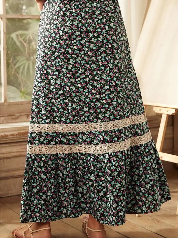 Field of Dreams Maxi Skirt