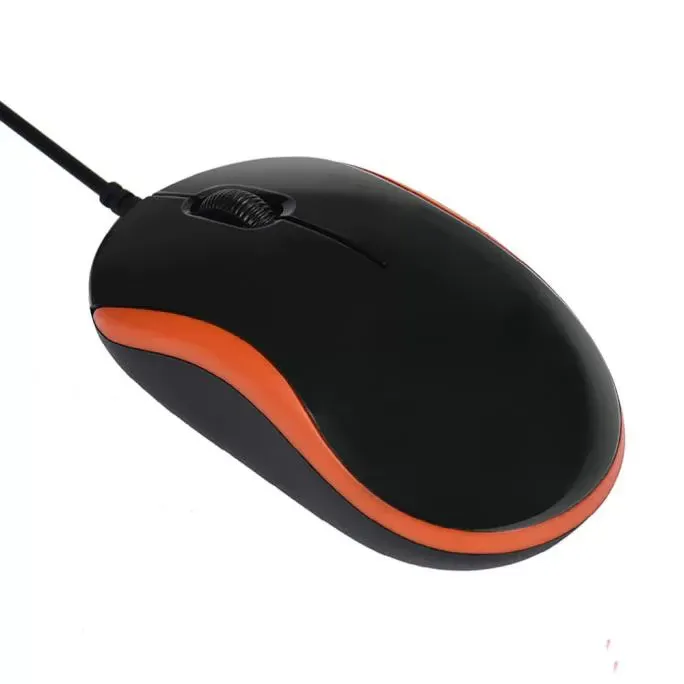 Optical USB LED Wired Game Mouse Mice Low noise Ergonomic Computer Silent PC Laptop Accessories