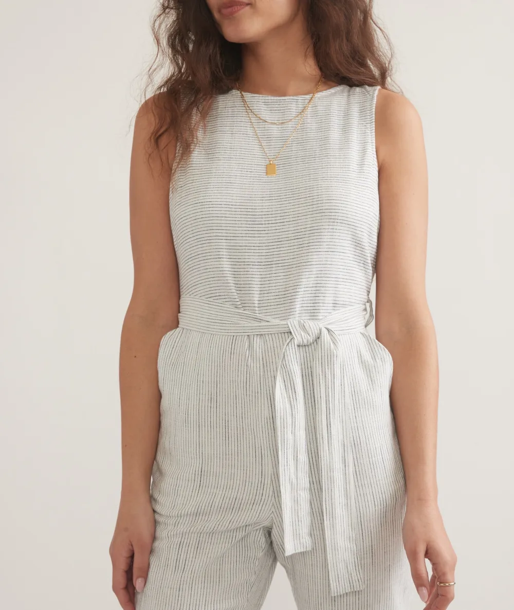 Eloise Belted Jumpsuit