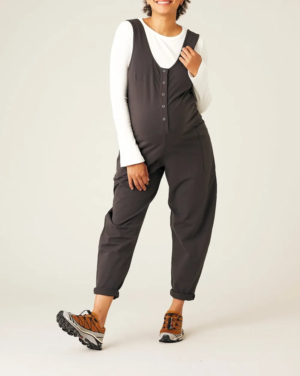 CASUAL STYLE JUMPSUIT - SLATE