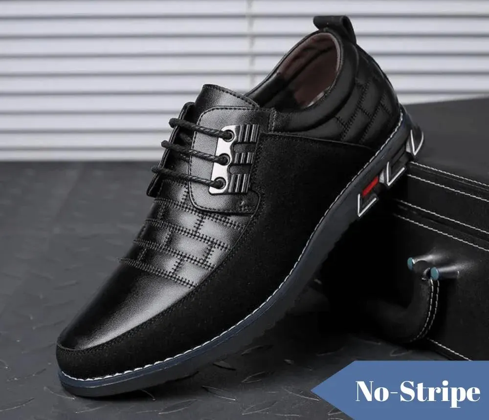 Oxford No-Stripe™ Orthopedic Leather Shoes