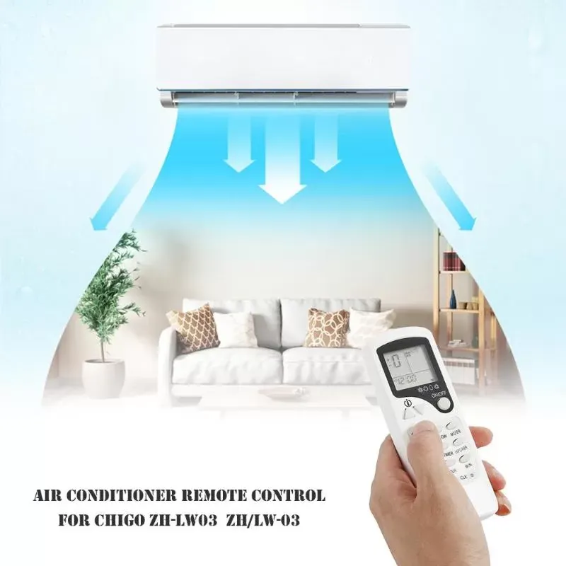 Hot Sale Air Conditioner Remote Control for CHIGO ZH-LW03 ZH/LW-03 Replacement ABS Plastic Air Conditioner Remote Control