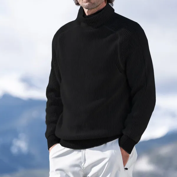 Men's Cashmere Turtleneck Sweater