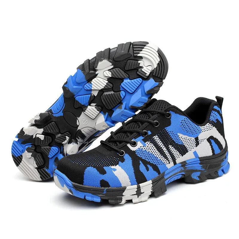 Men's Camo Safety Shoes