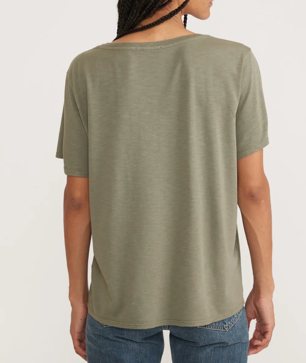 Boyfriend V Neck Tee