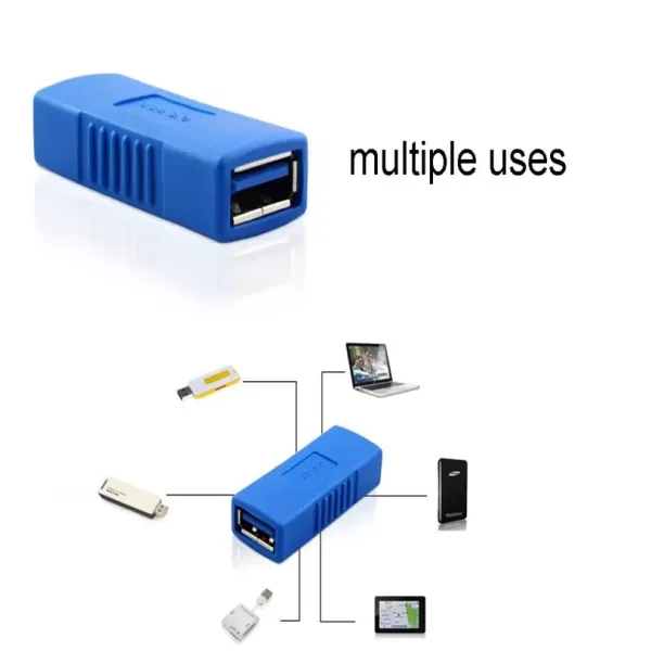 USB 3.0 Type A Female To Female Adapter Coupler Gender Changer Connector AF/AF