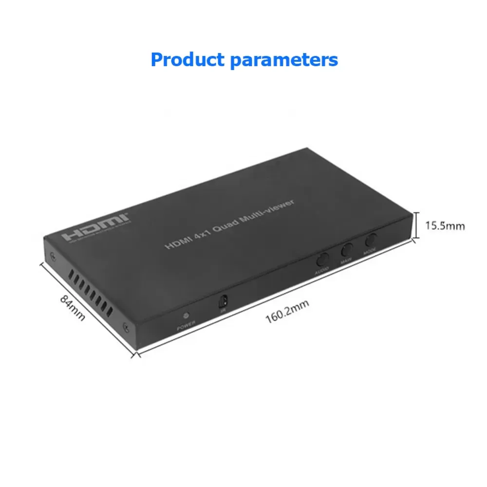 5 Mode 1080p HDMI Multi Viewers Sufficient Enduring Ruggedness 4 in 1 out Screen Splitter 4x1 HDMI Switchers