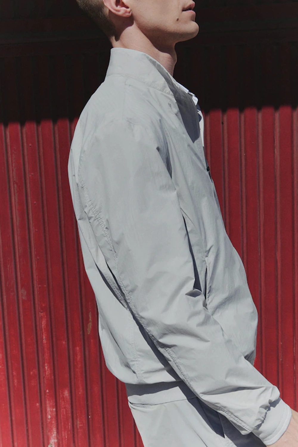 Water repellent bomber jacket