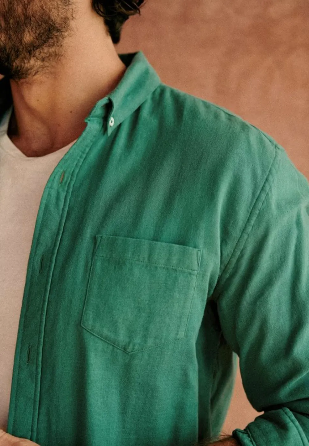 Luke Adjustable Cuff Fastening Shirt