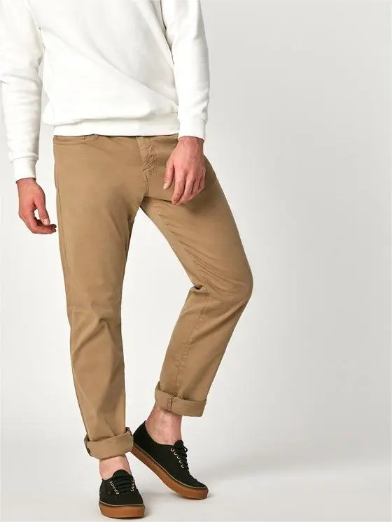 Matt Relaxed Straight Leg Pants