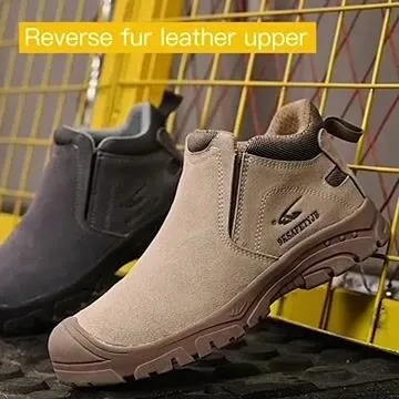 Men Industrial Work Boots Steel Toe Cap Safety Shoes Casual Shoes