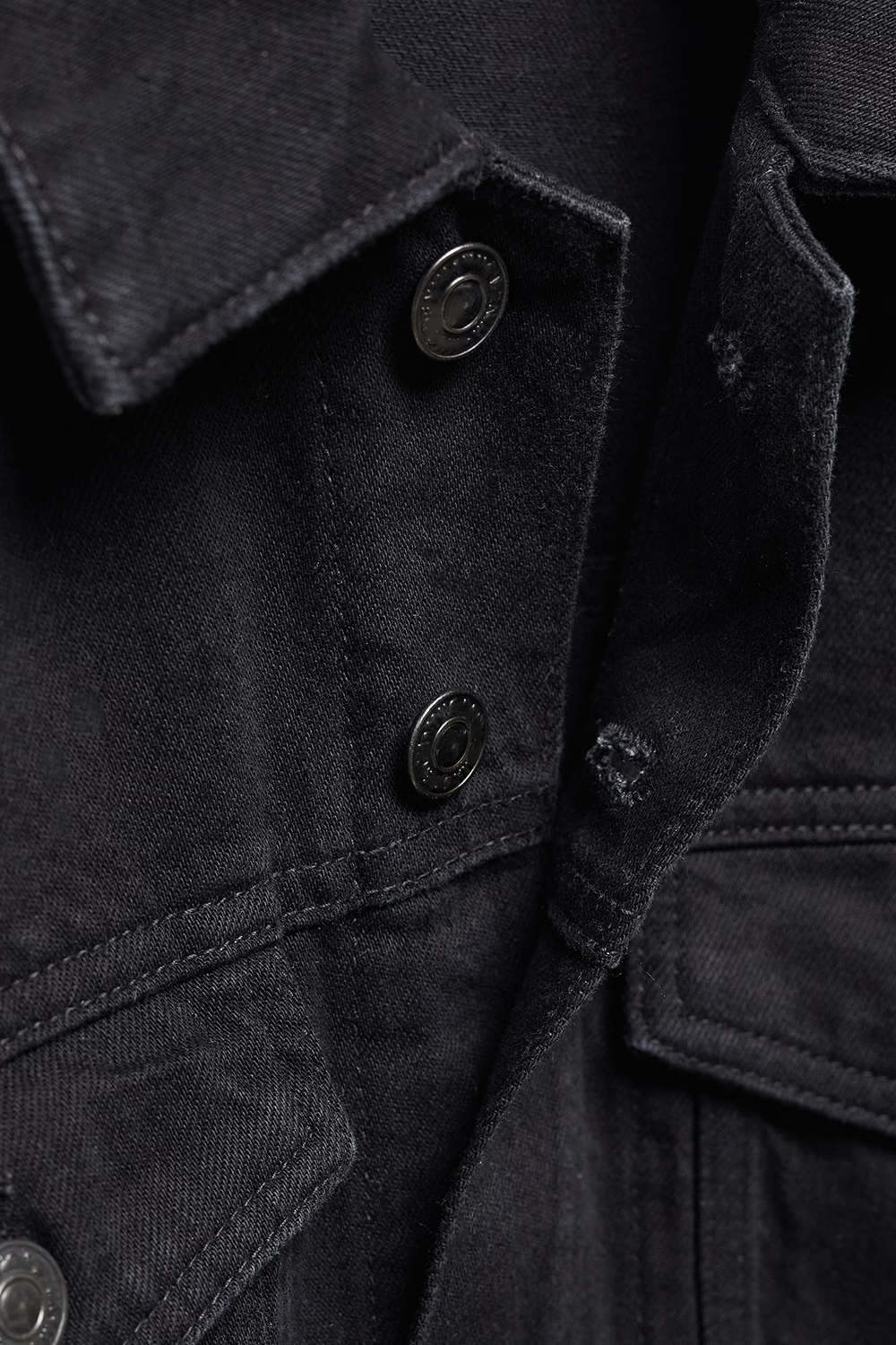 Pocketed denim jacket