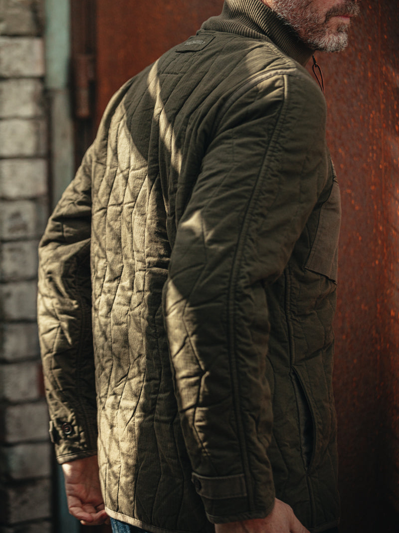 Men's Quilted Jacket Green