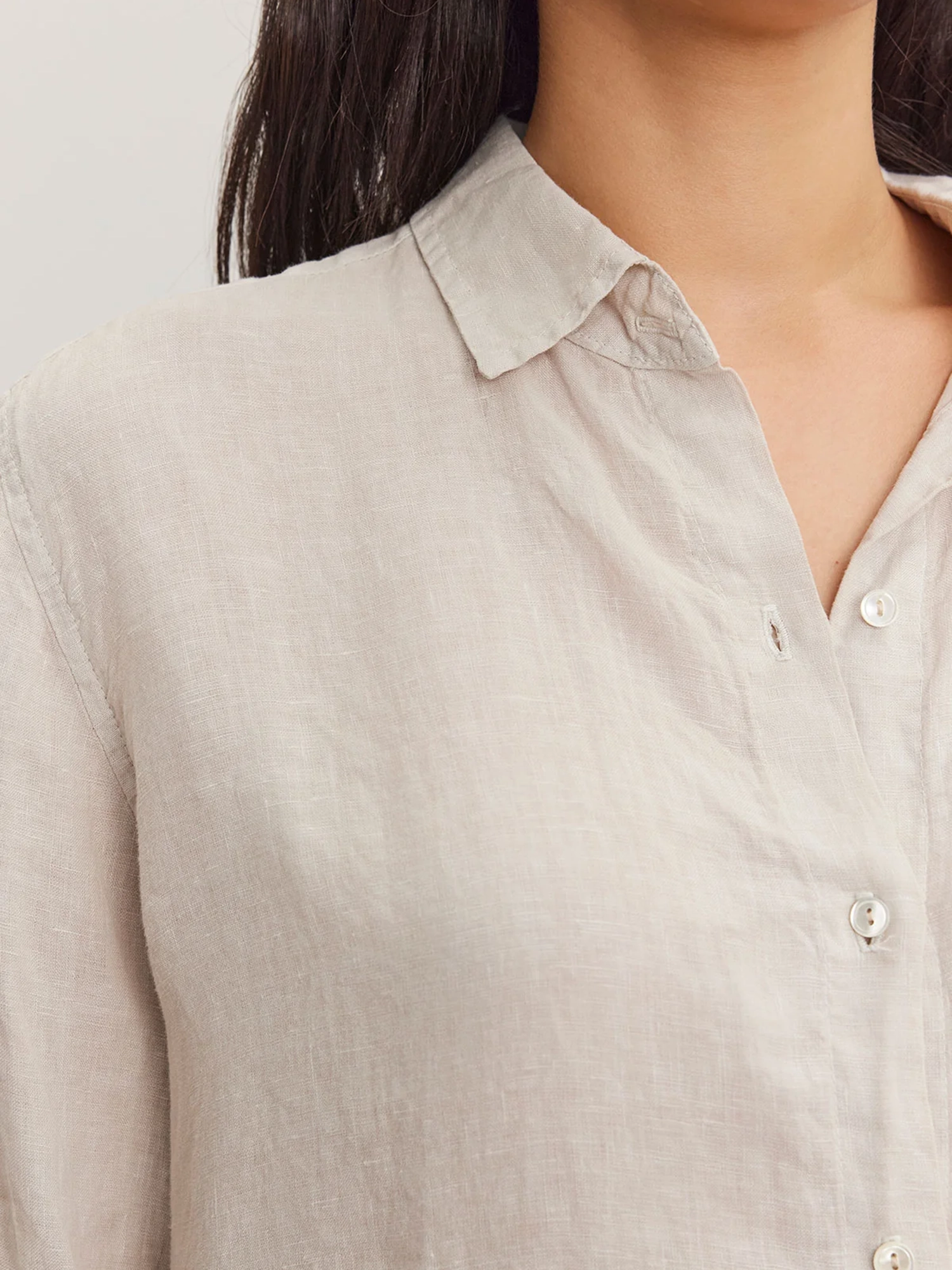 Willow Linen Button-Up Shirt