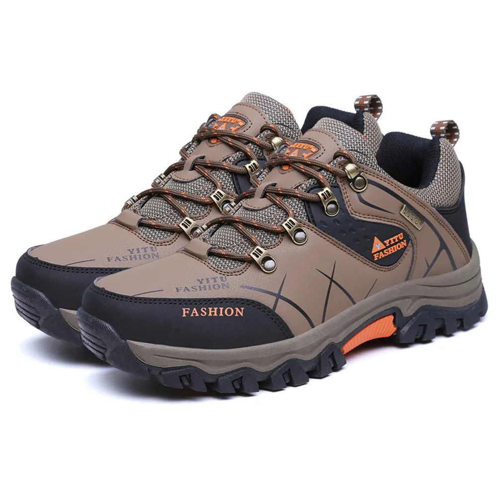 (🔥Advanced Material) Men's Waterproof Anti-Slip Anti-Puncture Orthopedic Hiking Shoes Sneakers