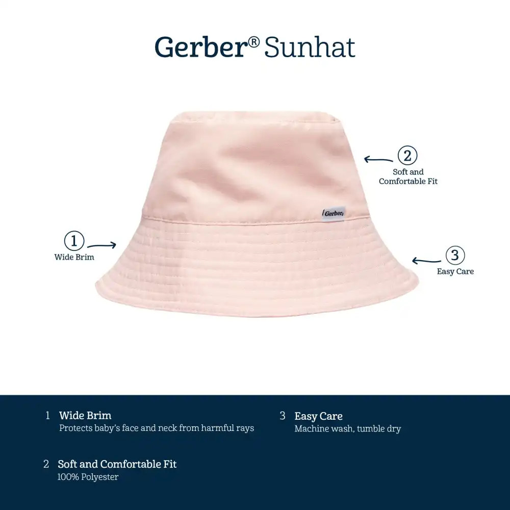 Toddler Neutral Blush Sunhat