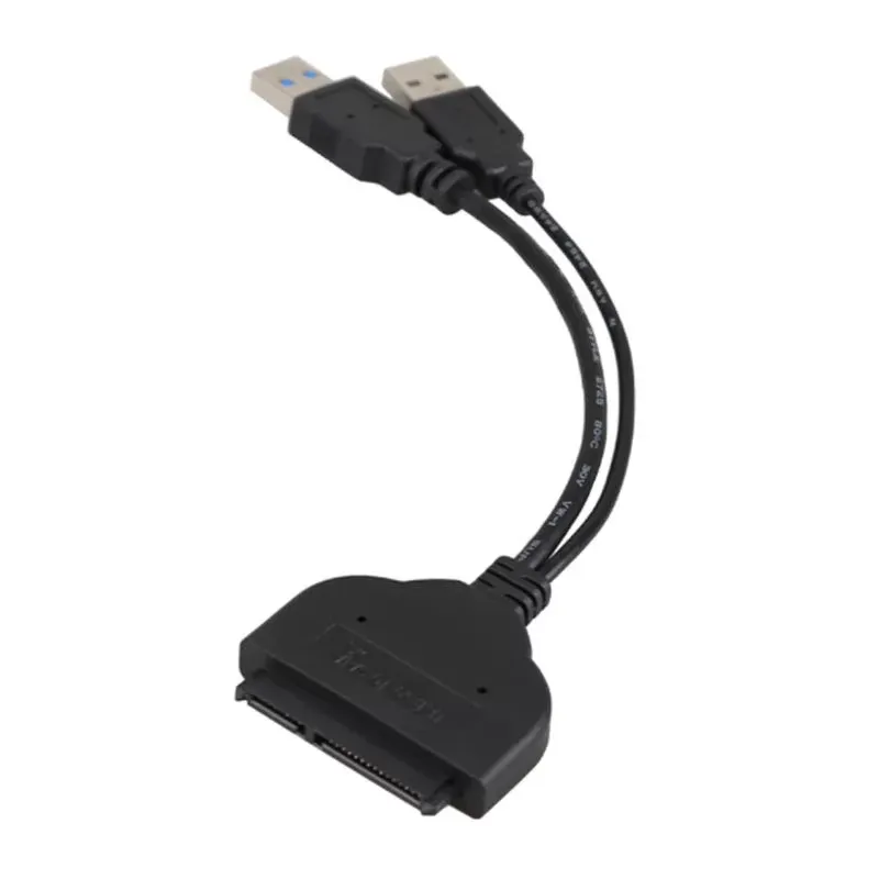 USB 3.0 Male to SATA 22Pin Female Cable Adapter for 2.5