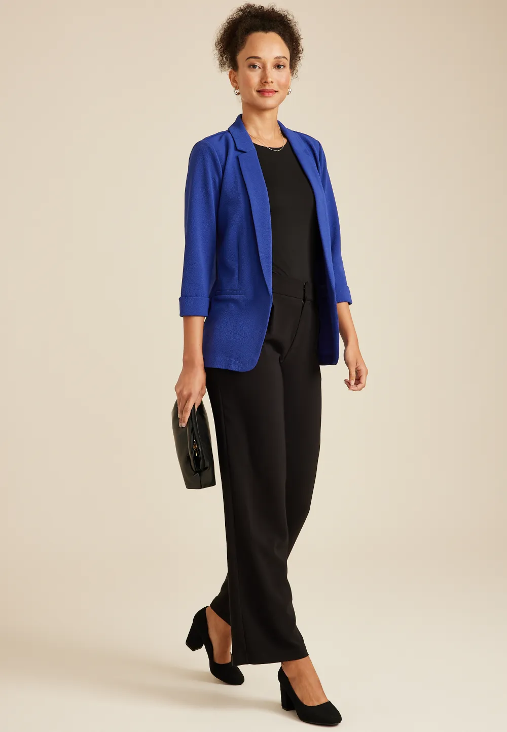 Versa Open Front Blazer