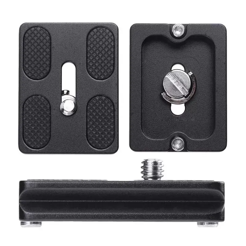 Universal PU-50 Metal Quick Release Plate Camera Tripod Adapter Mount Plate Board For Benro Arca Swiss Tripod Ballhead