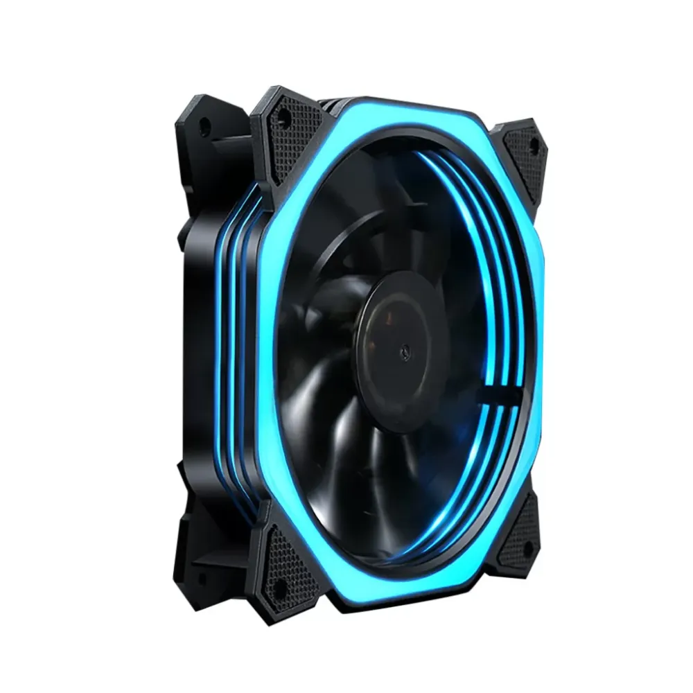 Cooling Radiator Ventilador PC Cooler Master Multi-color 12V Computer Case Supply Cooling With LED Light Silent Radiator Fan