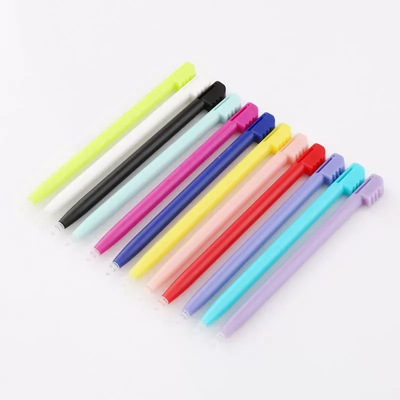 12 Colors/lot Plastic Touch Screen Stylus Pen For Nntendo 3DS XL For NDSI XL Game Accessories