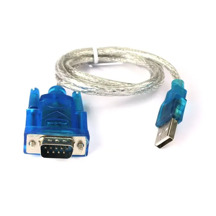 USB TO RS232 DB9 Serial COM Convertor Adapter Cable CH340 Support PLC