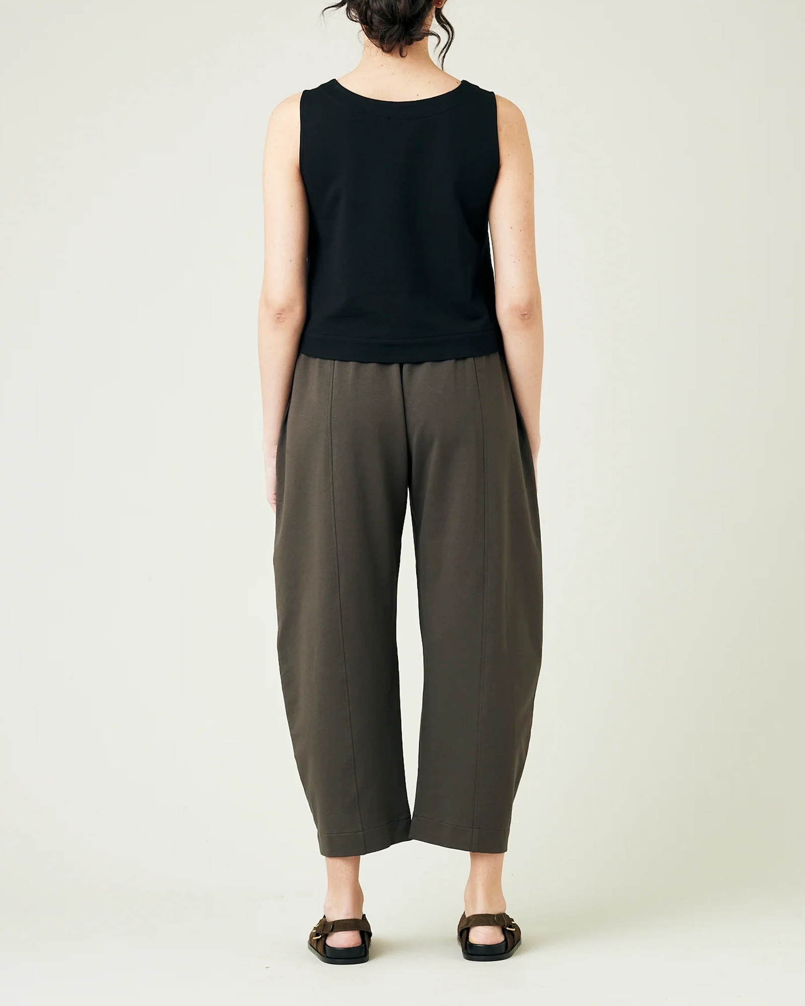 ESPRESSO JERSEY TROUSERS