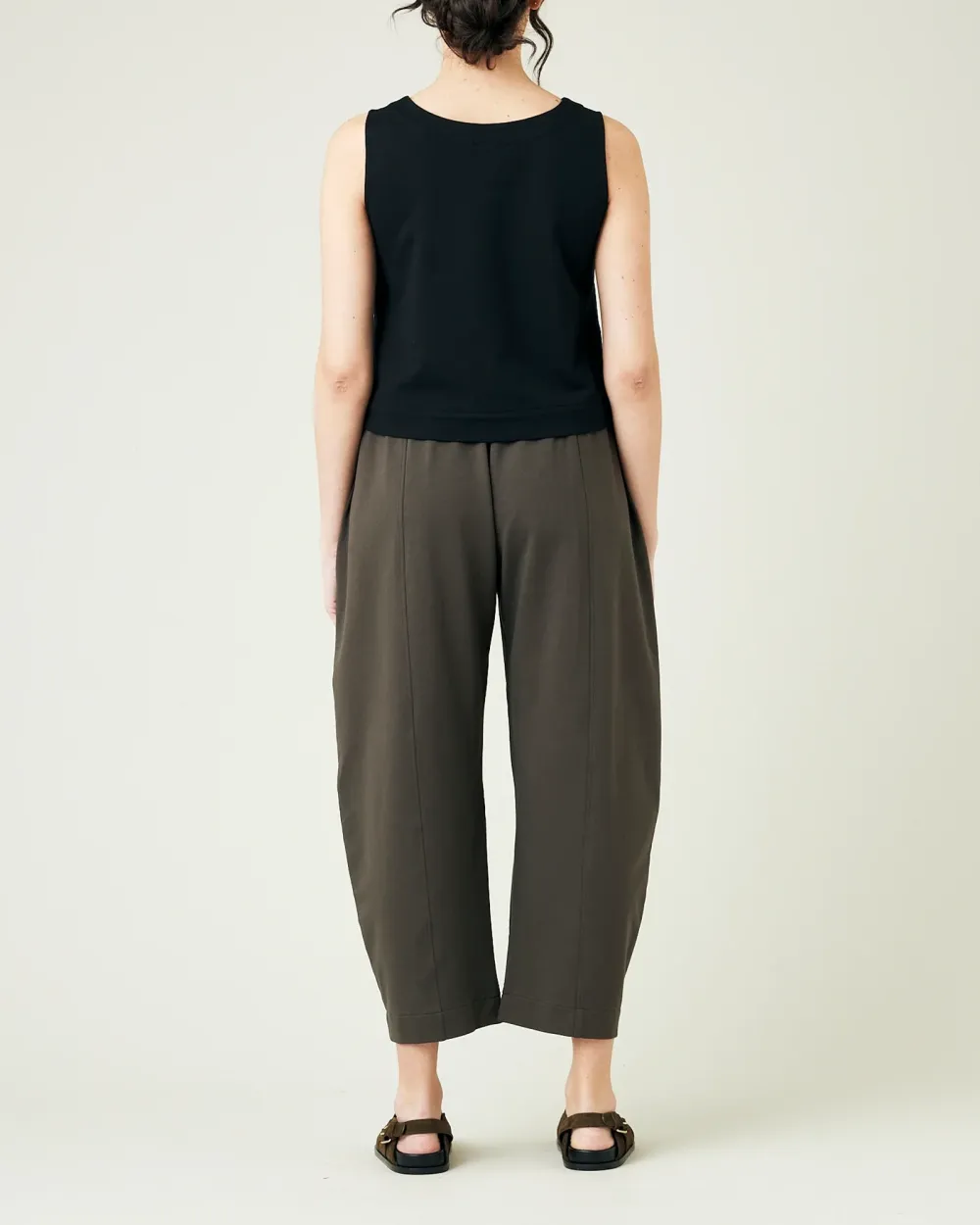 ESPRESSO JERSEY TROUSERS