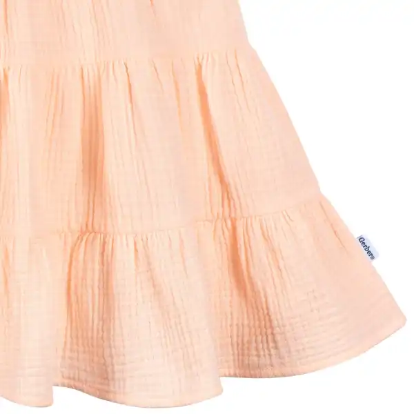 Toddler Girls Blush Tiered Dress