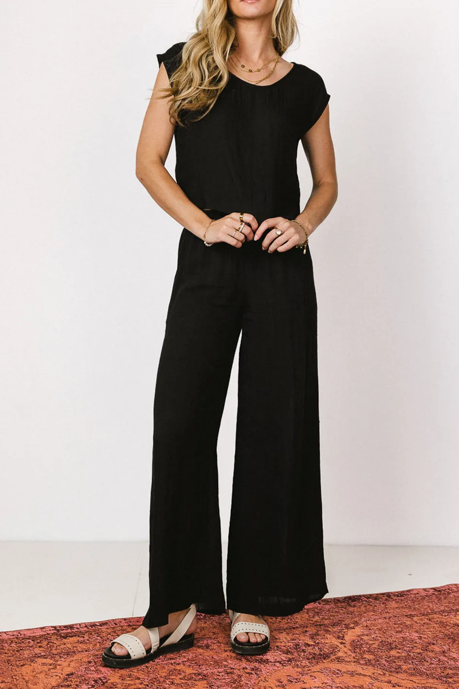 MAREN PANTS IN BLACK