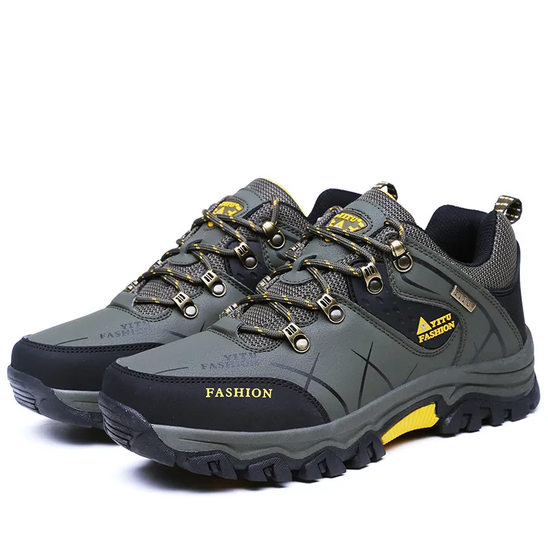 (🔥Authenticity Guaranteed) Men's Waterproof Anti-Slip Anti-Puncture Orthopedic Hiking Shoes Outdoor Shoes