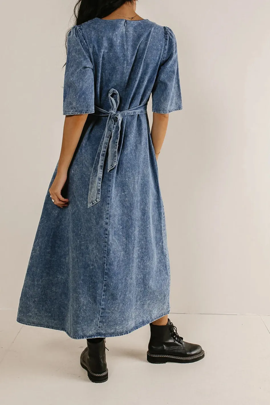 ALAYNA BUTTON UP DRESS